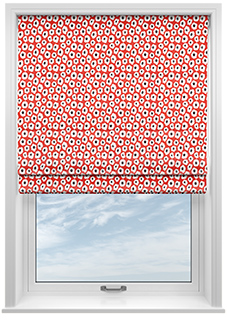 Astasia, Poppy - Roman Blind